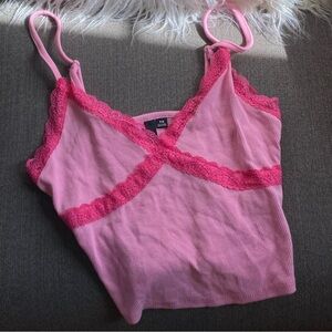 Pacsun pink tank, size small